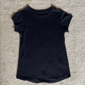 Zadig & Voltaire Black Short Sleeve Tee Essential